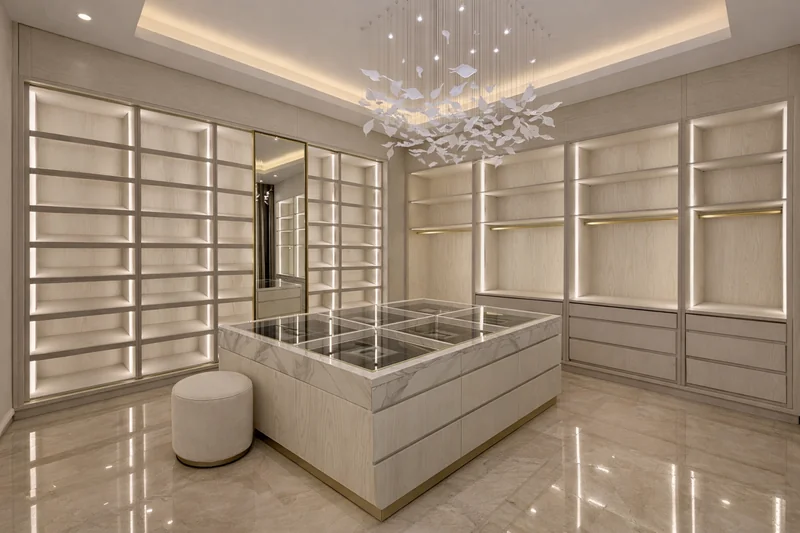 Intelligent glass partitioning maximising daylight flow – Creative Avenue luxury fit-out Dubai