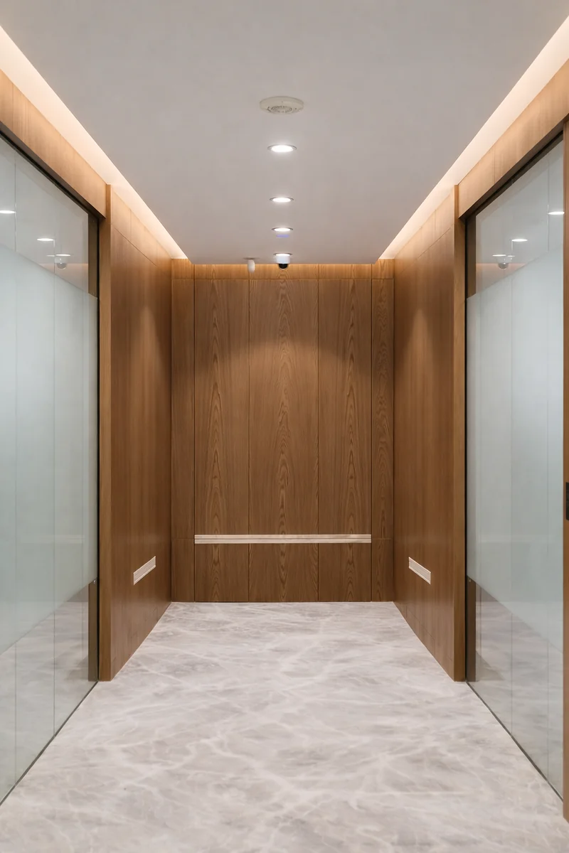 Professional office reception area fit-out at DMCC Dubai – Creative Avenue commercial interior design