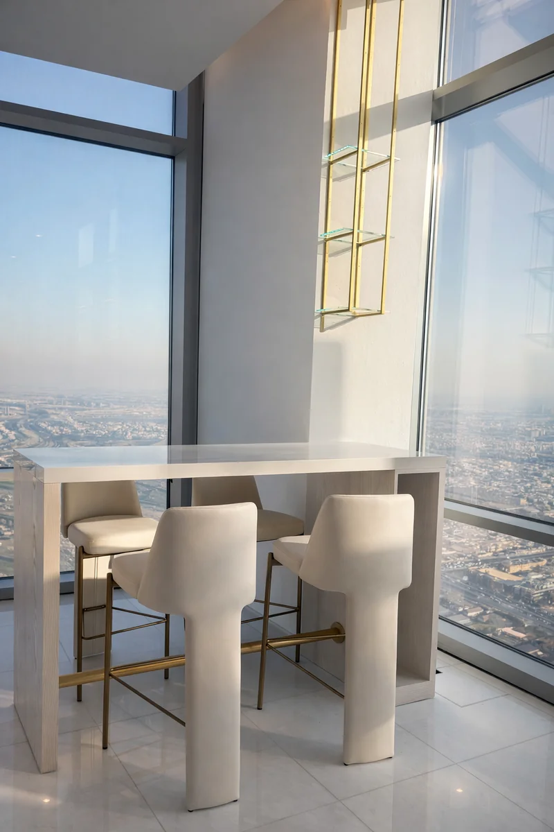 Premium turnkey apartment interior fit-out at Noora Tower Dubai – Creative Avenue Decor Design UAE