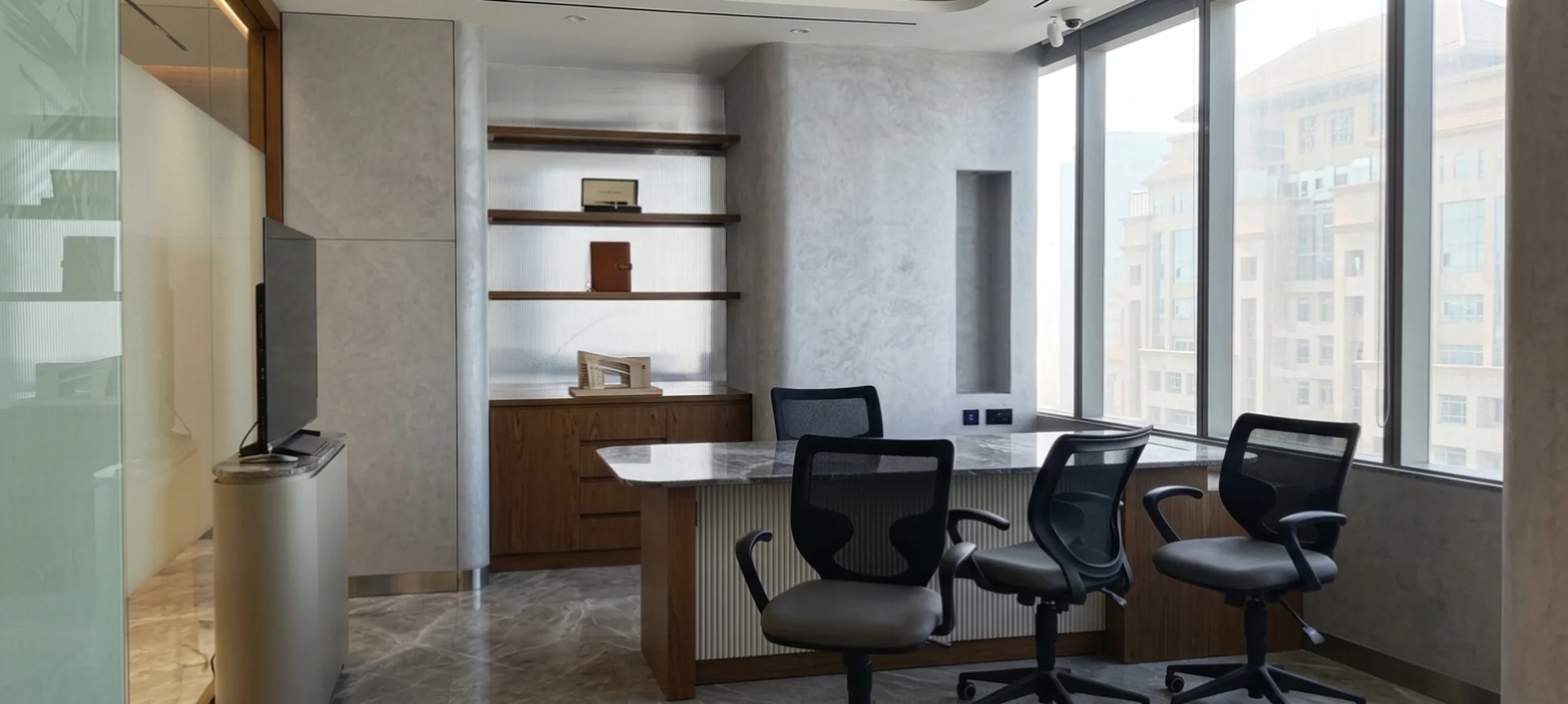 Office Interior Design – DMCC, AL-MASS Tower, Dubai - Creative Avenue Carpentry